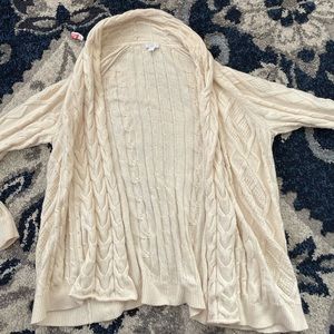 Cream J-jill Crewneck